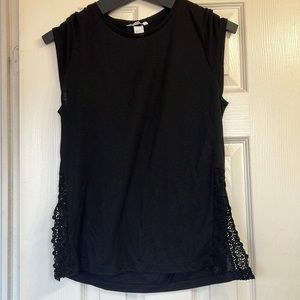 H&M black tank small
